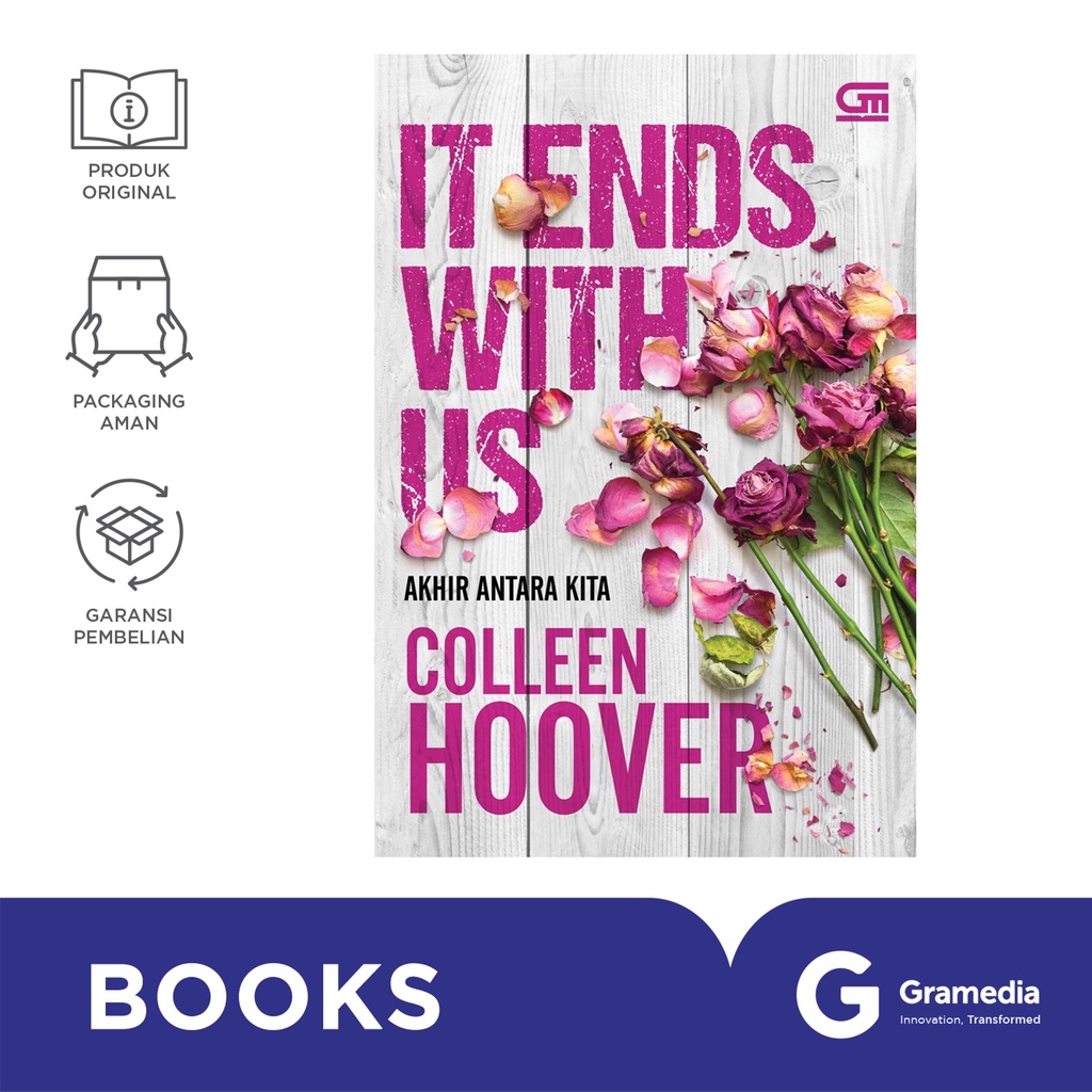 Novel Akhir Antara Kita (It Ends with Us) (Colleen Hoover)