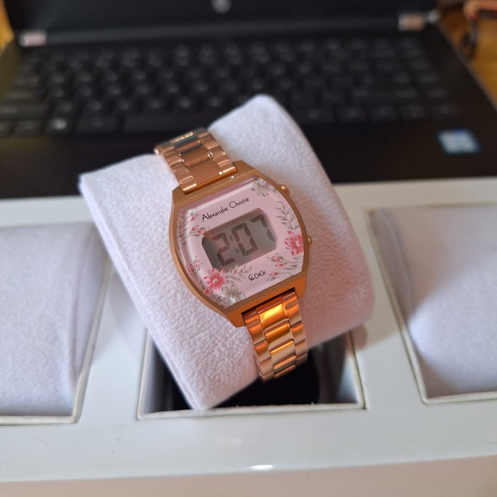 Jam Tangan Wanita Alexandre Christie 9396LHBRGPN