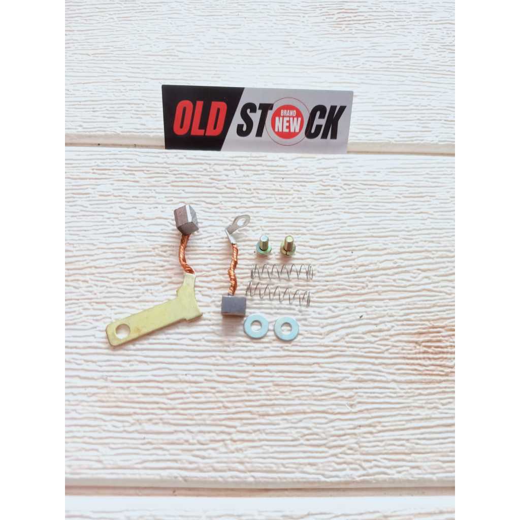 COD KAWASAKI KAZE CARBON BRUSH BROSTEL ARANG DINAMO STATER / STARTER NOS PARTS SUKU CADANG MOTOR