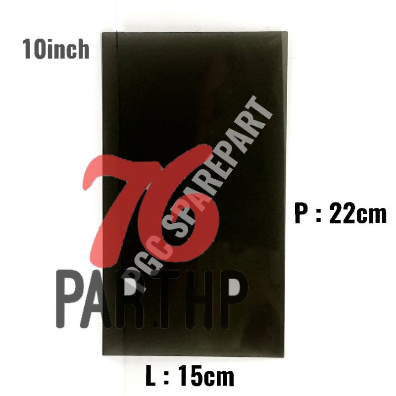 Universal Plastik Polarizer 10" / 12" / 16" inch untuk LCD DVD Laptop Notebook Portable Polaris Lcd