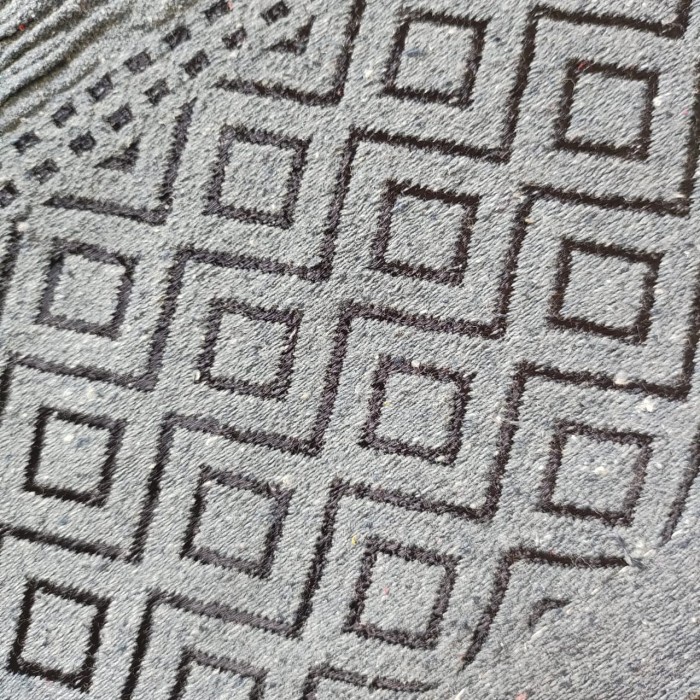 Handuk Mandi Dewasa Motif Kotak Kecil Bahan Katun Ukuran 70x140 - Soft Green