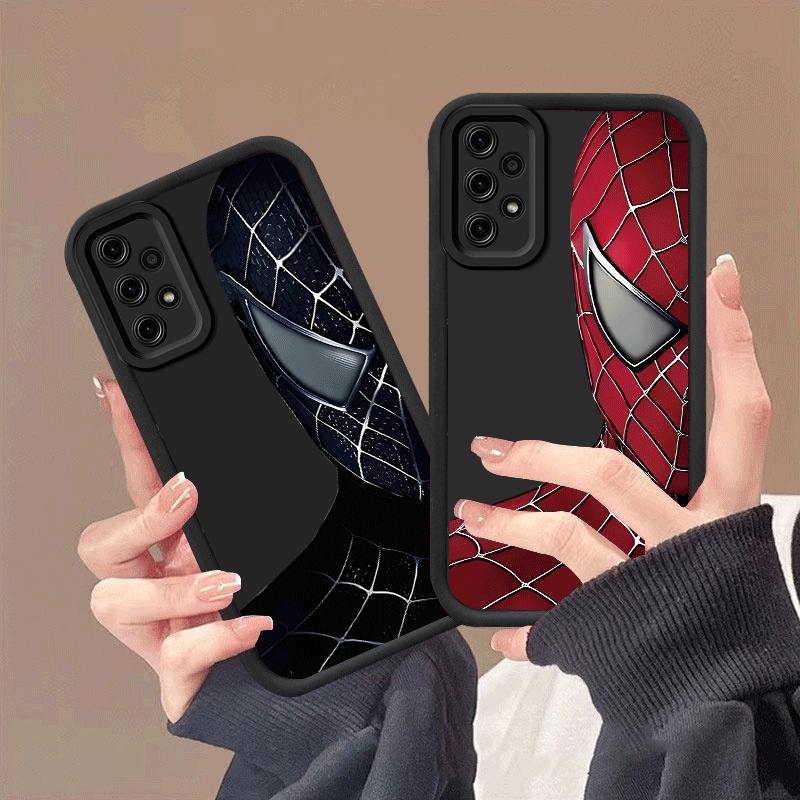Casing hp Silicone Case spiderman android Vivo Y02 Y11 Y02T Y15S Y15A T1 Y10 IQOO Y02S Y16 Y35 Y53T 