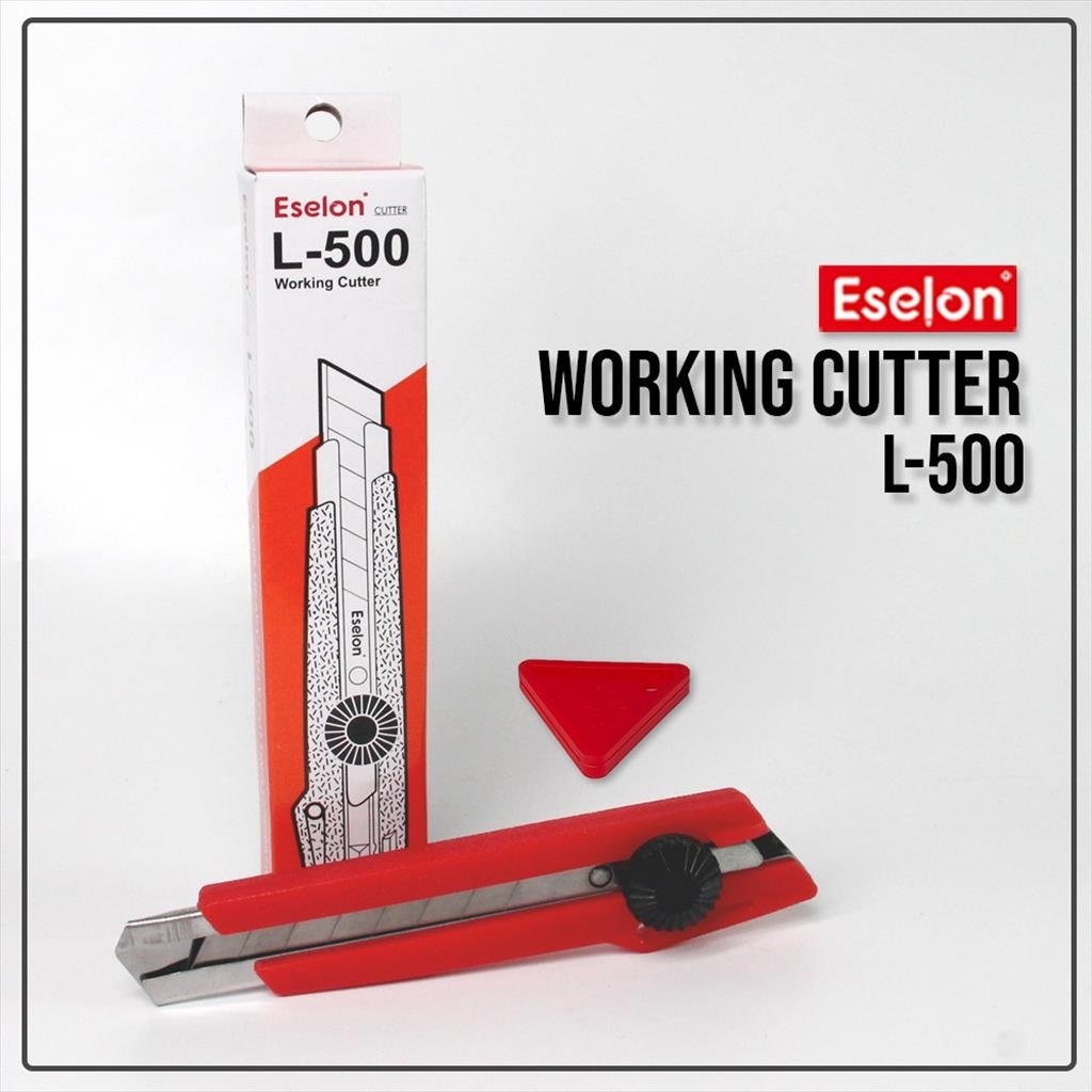 

[ES.JKT] Cutter BESAR Eselon L500 /Pisau Cutter Eselon / Cutter Eselon