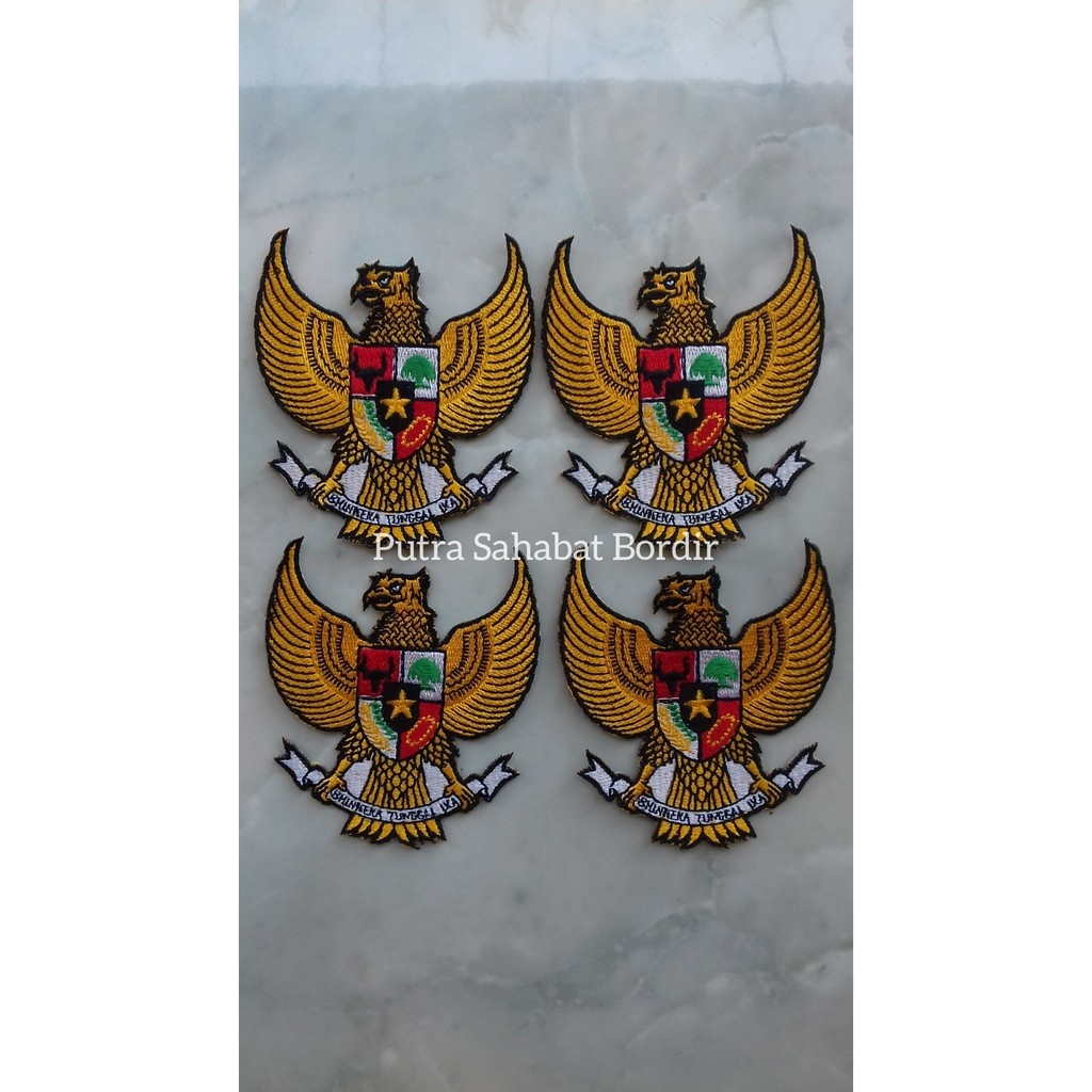 Bordir Patch | Logo Bordir Garuda (Ukuran Besar)