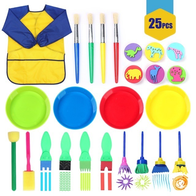 

Lilbil Art set - paket mewarnai melukis anak - prakarya anak - Yellow