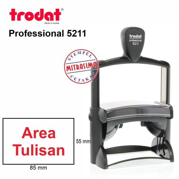 

Stempel Trodat 5211 Stempel Trodat Professional Model Persegi - Bodinya saja
