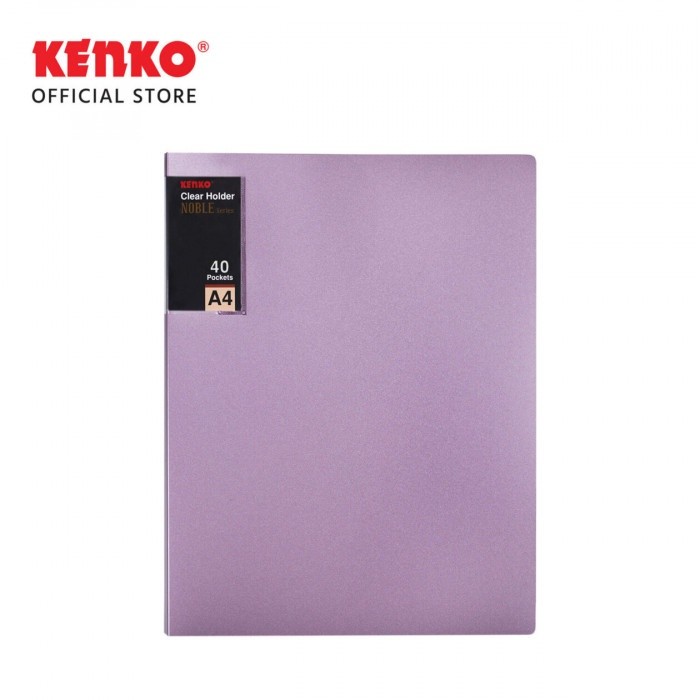 

KENKO CLEAR HOLDER CH740M-A4 40 SHEETS METALIC COLOR