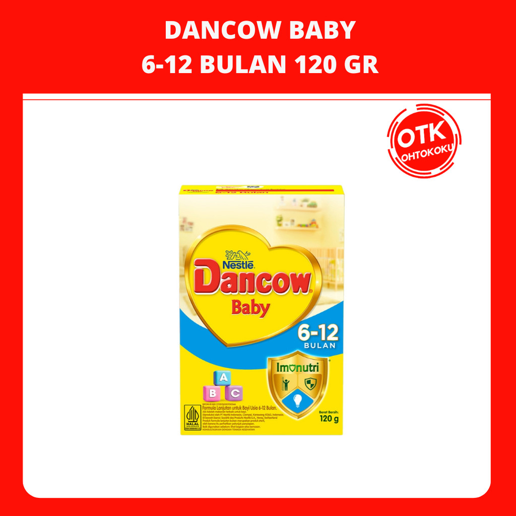 

Nestle Dancow Baby Susu Formula Bayi Umur 6-12 Bulan 120 gr