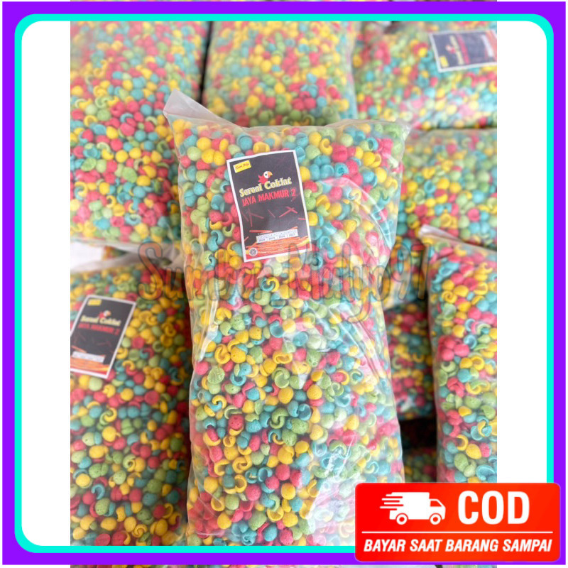 

1kg sereal rasa buah buahan cornpuff mix fruits