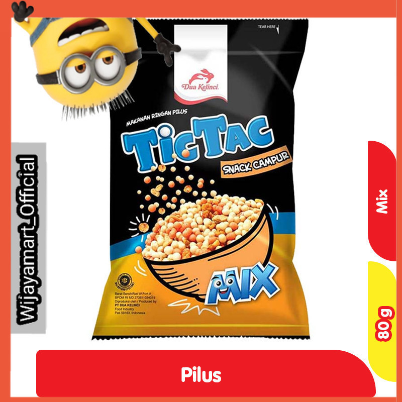 

Dua Kelinci Tic Tac Pilus Mix 80 g