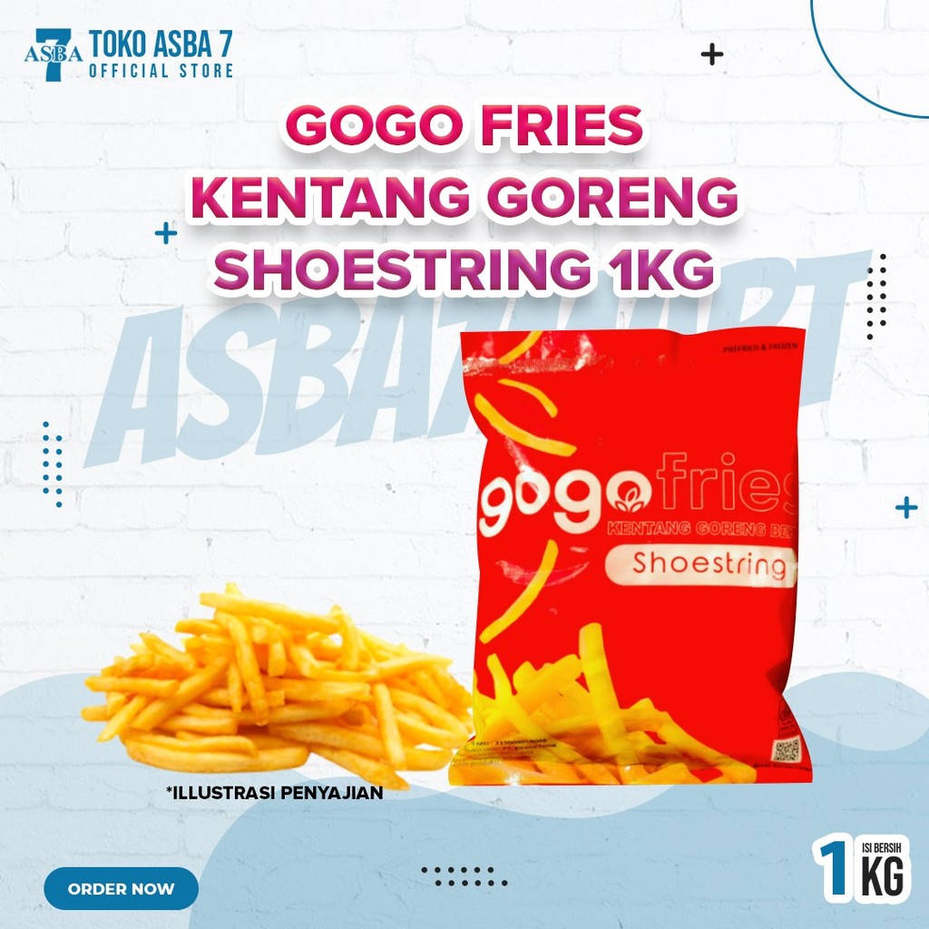 

GOGOFRIES SHOESTRING 1KG