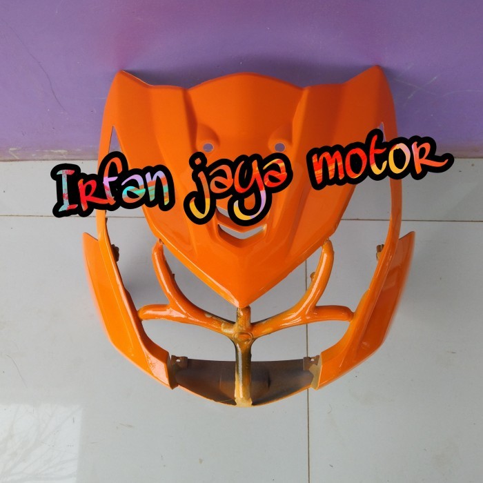 Tameng body depan honda beat fi oren 2013 2015