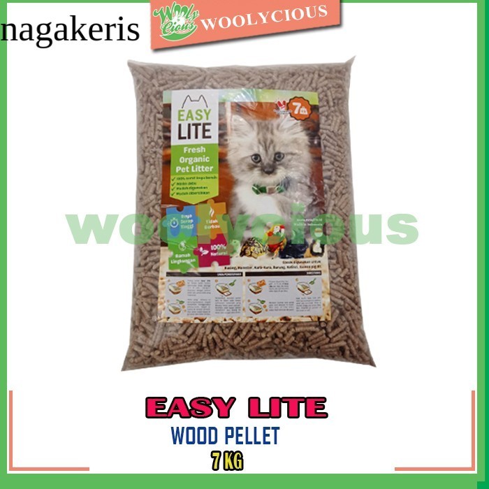 

CArgo Wood Pelet Easy Lite Cat Litter 7kg Serbuk Kayu murah sekali