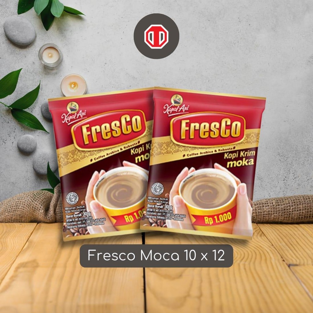 

KOPI FRESCO MOCA 10x12 PCS TERSEDIA HARGA 1 RENTENG LEBIH MURAH