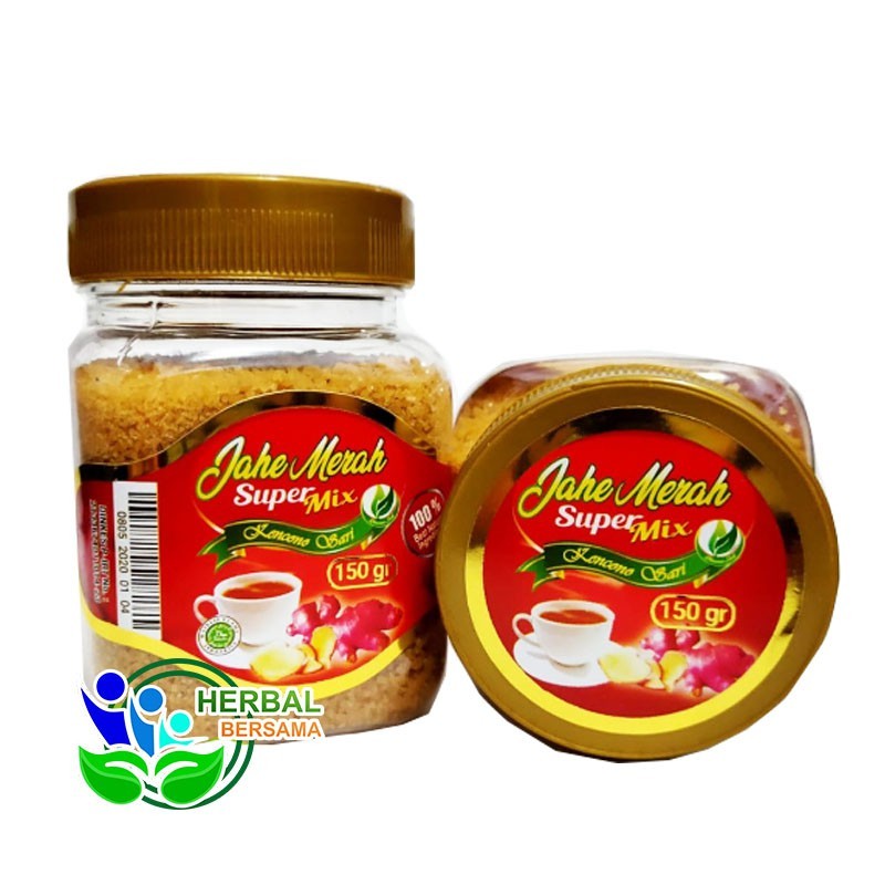 

JAHE MERAH SUPER MIX KENCONO SARI ORIGINAL NETTO 150 GR