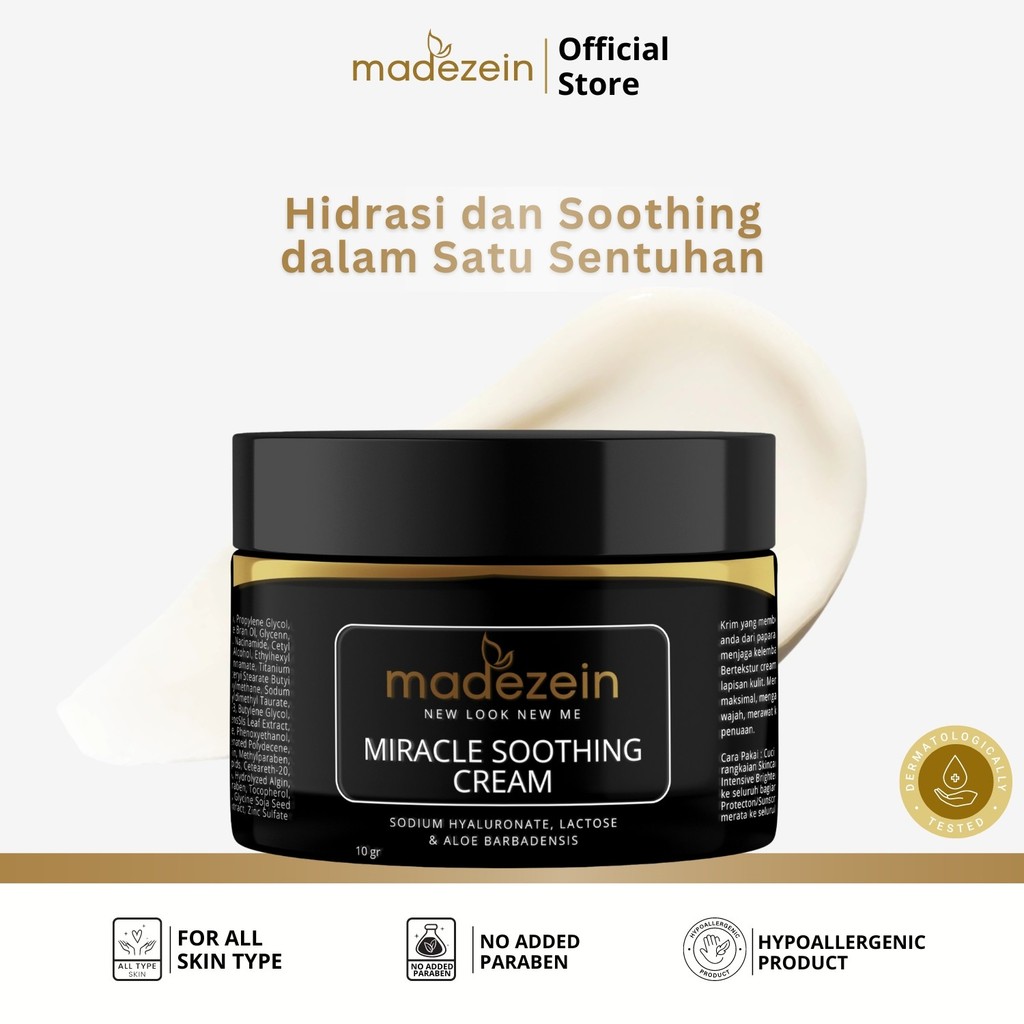 FawwazOShop - FawwazOShop - Madezein Miracle Soothing Cream | Hidrasi Kulit by Madezein