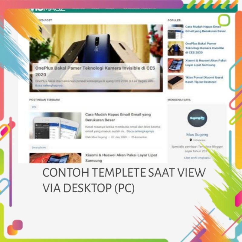 Beli 1 Gratis 1 Templete Blog Viomagz Terbaru Original Viomagz Template Terbaru