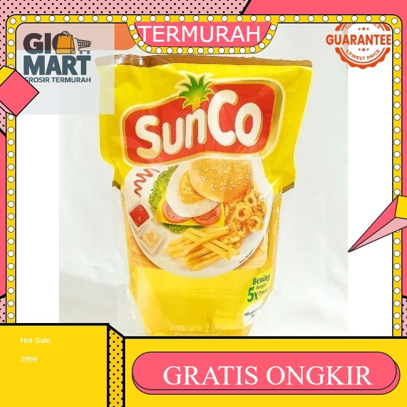 

SUNCO 2 Liter Minyak Goreng Kemasan Refill