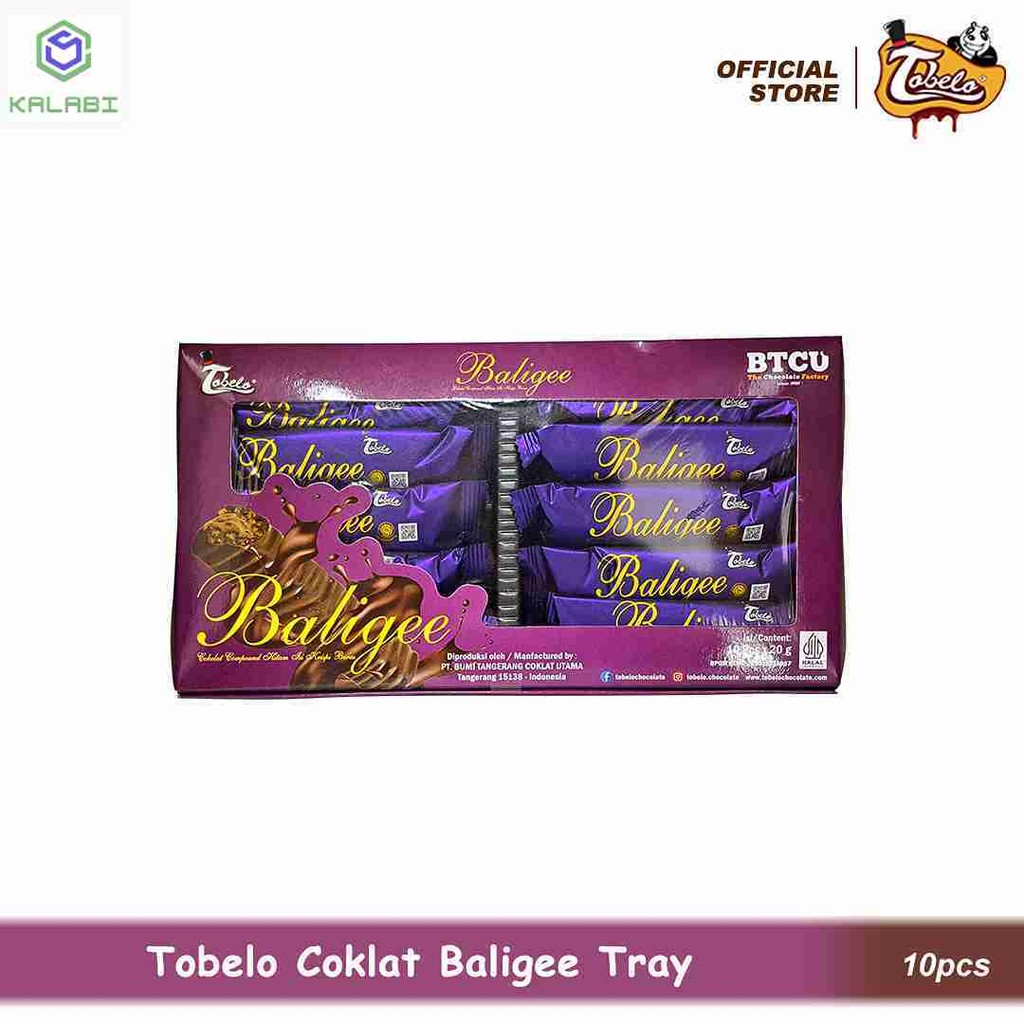 

Tobelo Baligee Tray isi 10pcs