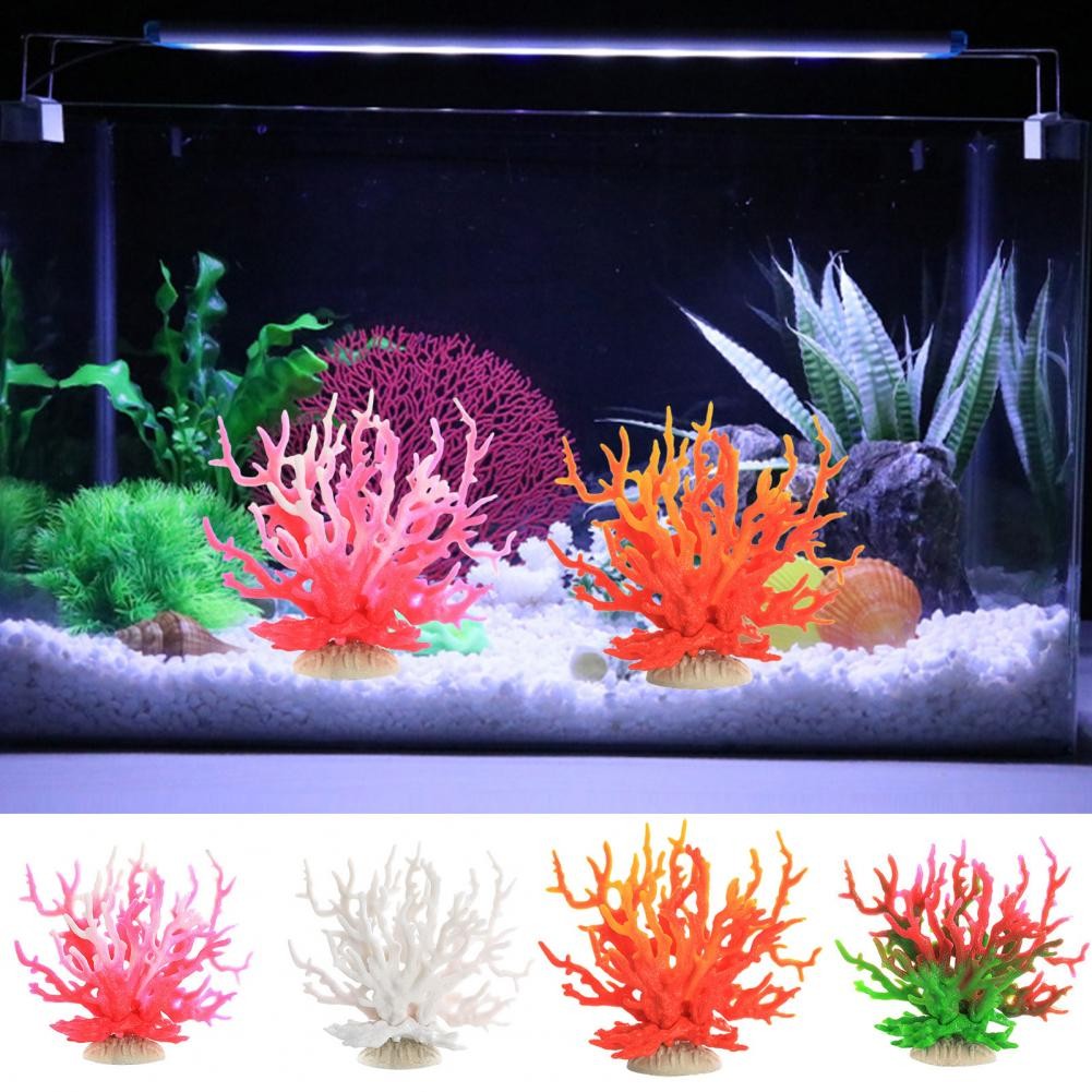 Coral Decoration Creative Aquarium Landscaping Simulation Coral Colored Natural Artificial Coral Aqu