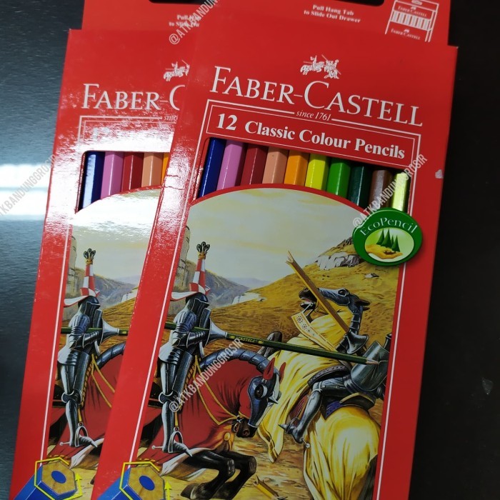 

Pensil Warna Faber Castell Classic Colour Pencils 12 Long Panjang