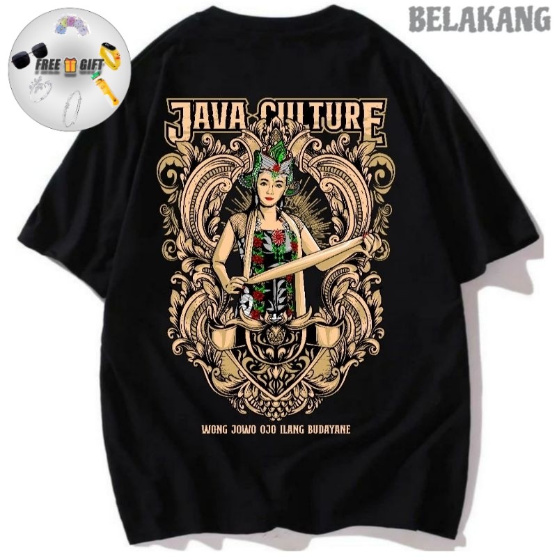 Kaos Baju Culture Java 2 | Kaos Budaya Jawa | Culture Java Series