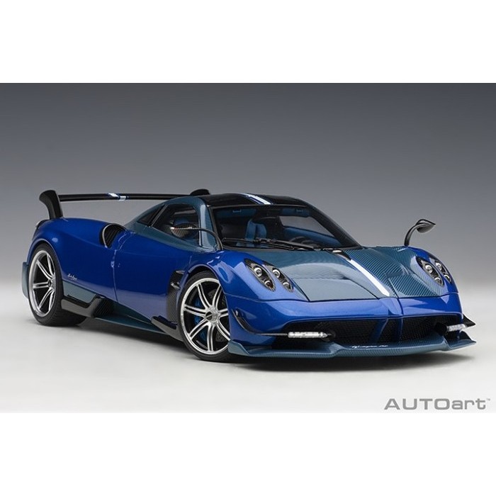 1/18 AUTOART PAGANI HUAYRA BC BLUE CARBON DIECAST MINIATUR NOT CINQUE