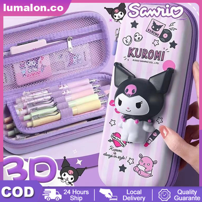 

Lumalon Kotak Pensil 3D Kotak Alat Tulis Baru Untuk Siswa Sekolah Dasar Kotak Pensil Double Layer Kapasitas Besar