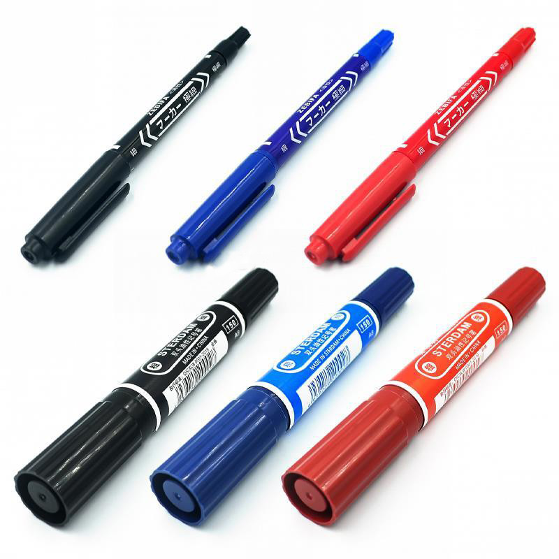 

1pcs Smart Electronics CCL Anti-etching PCB circuit board Ink Marker Double Pen For DIY PCB Big small size double-headed marker