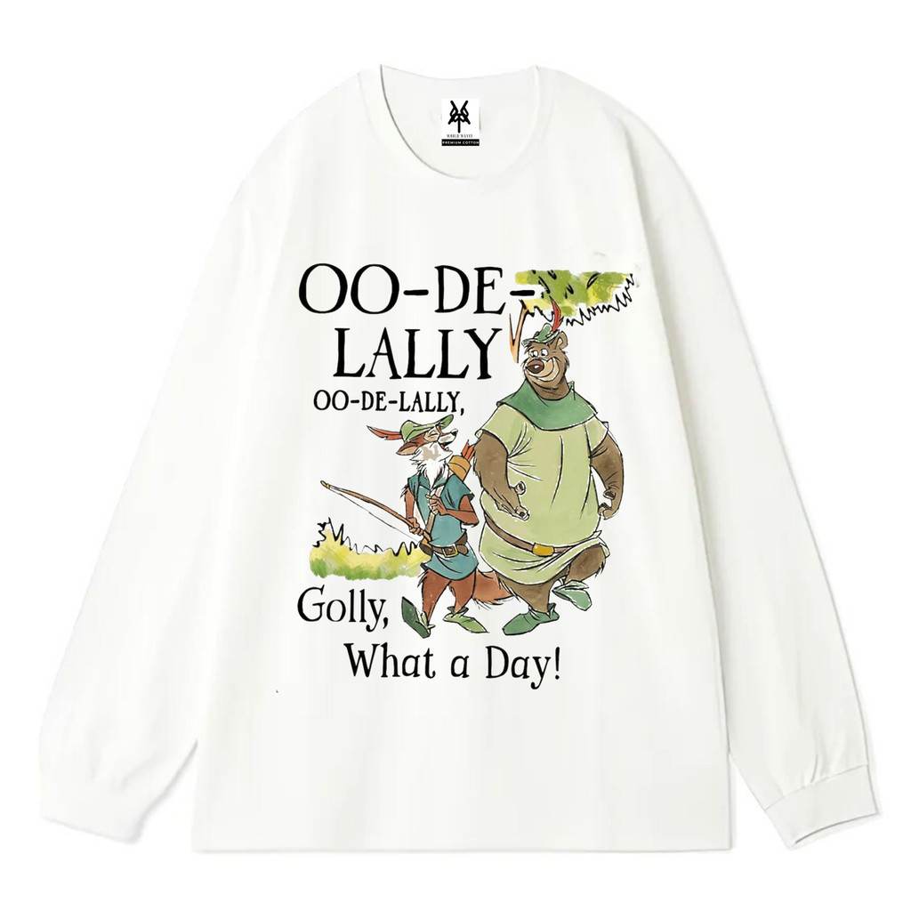 Patternmerch "robin hood disney" Oversize T-Shirt | Longsleeve Oversized | Kaos