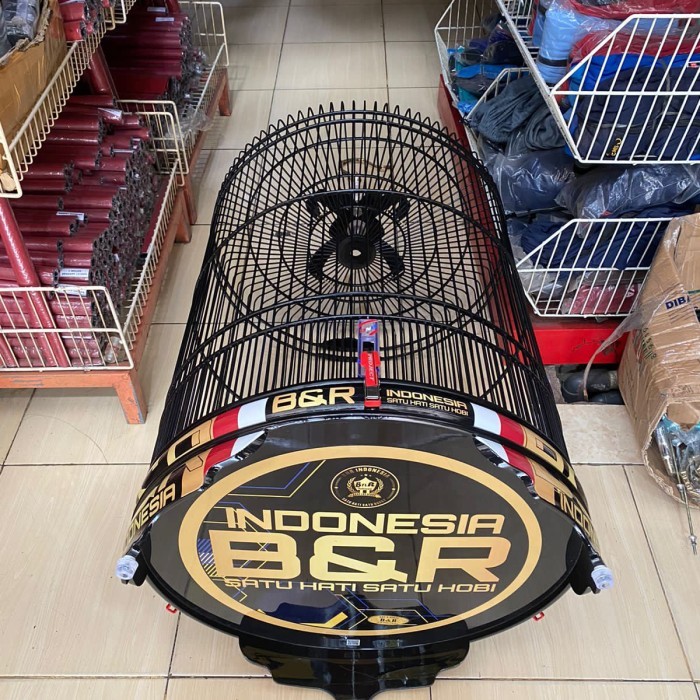SANGKAR KANDANG MURAI BNR PVC DECAL PRESCUP NEW NO 2