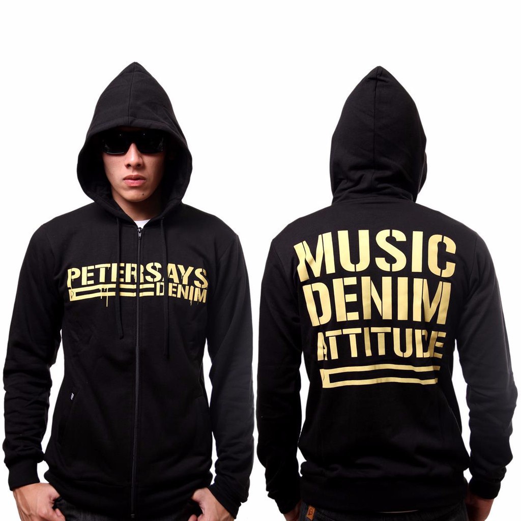 wana production Hoodie Sweater Peter Says Denim