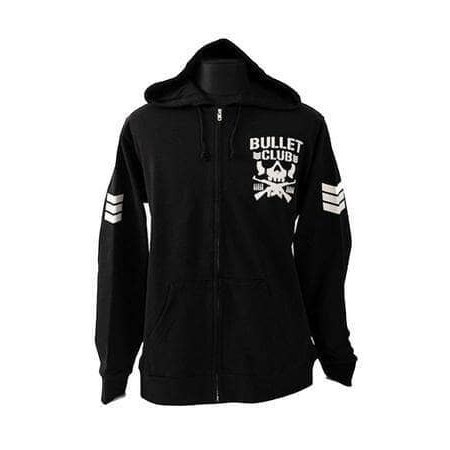 wana production Hoodie Zipper Bullet Club WWE
