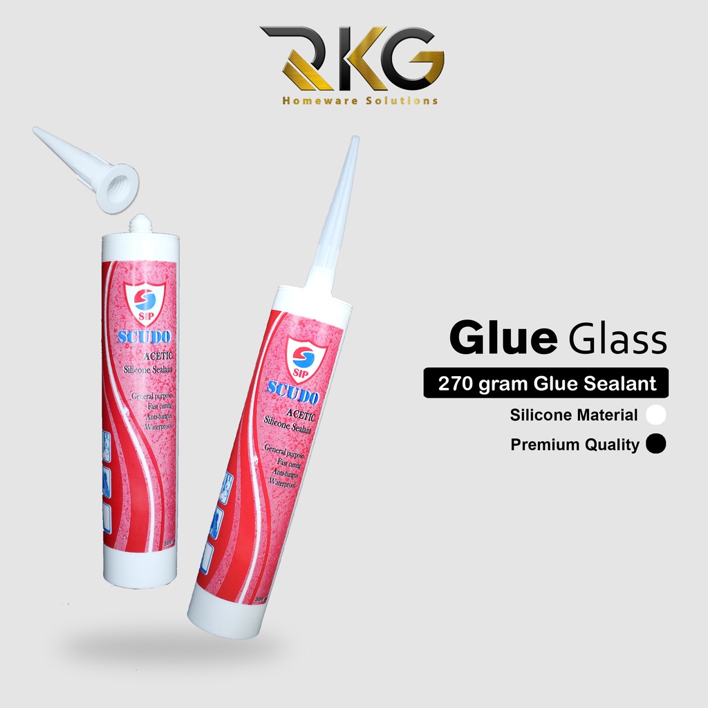 

Lem Kaca Aquarium Clear l Lem Botol Sealant Silicone