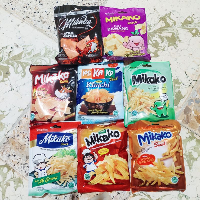 

Mikako Snack 1 pack isi 10 pcs