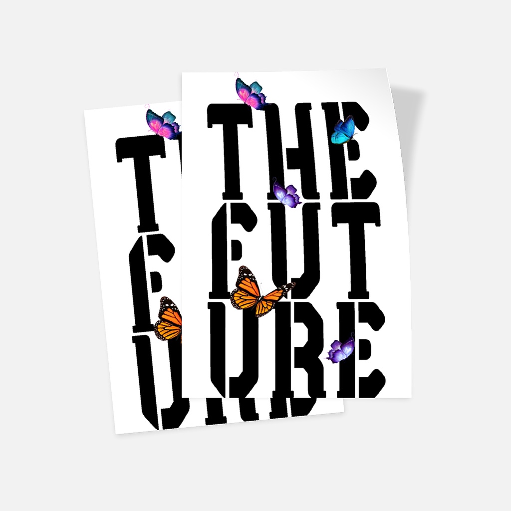 

Glossy Sticker - Set of 2 THE FUTURE