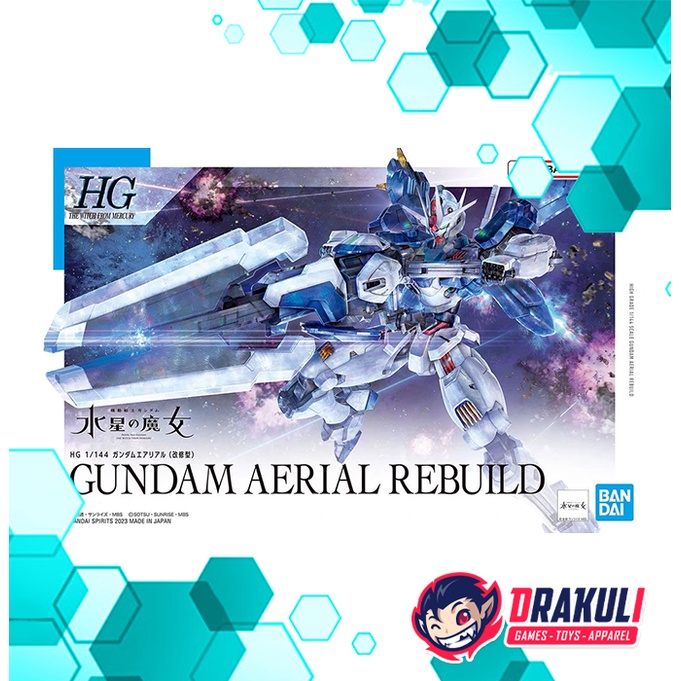 BANDAI Plamo Gundam Aerial Rebuild