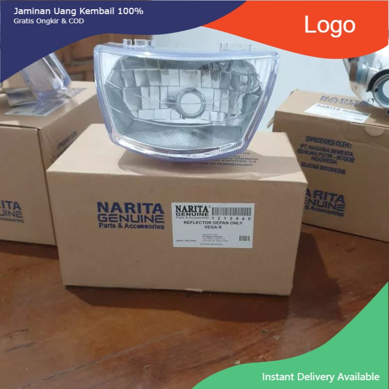 Lampu depan Vega R lama / reflektor Vega R lama Fizr FIZR