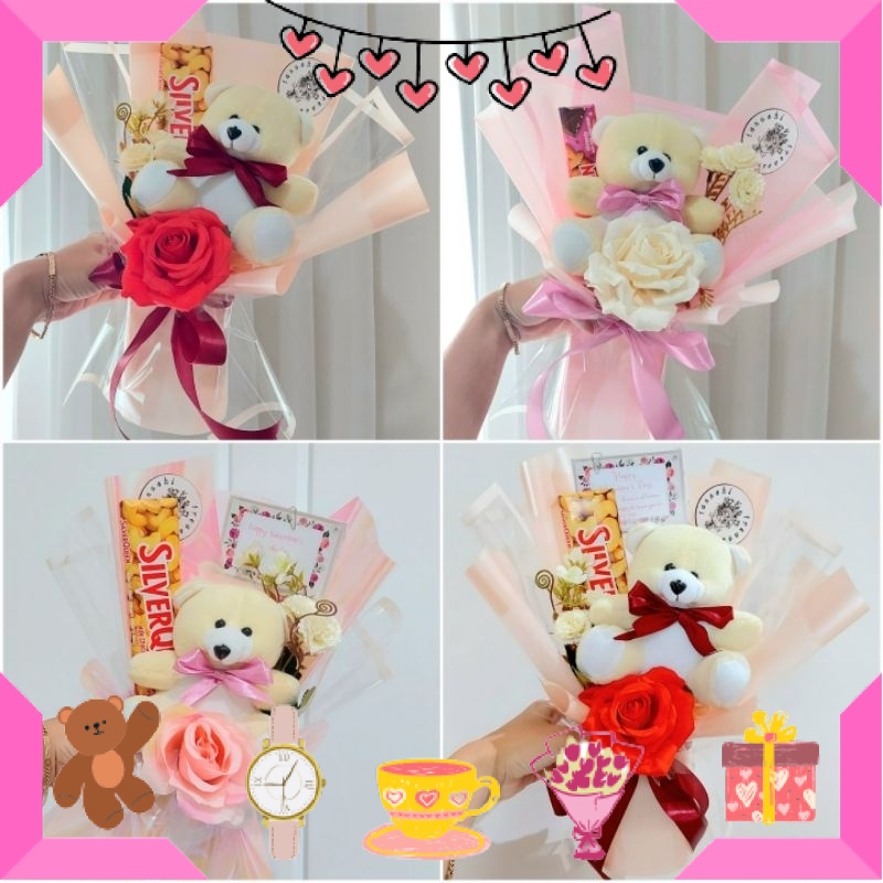 HAMPERS BAYI ANAK MUDA REMAJA PACAR ISTRI BIKIN ROMANTIS ANNIVERSERY/ Kado Valentine untuk Pacar Buket Coklat Bunga Boneka Magelang Murah | Kado Romantis Berkesan Hari Kasih Sayang Buat Cewek / ULTAH LAHIRAN WISUDA JADIAN