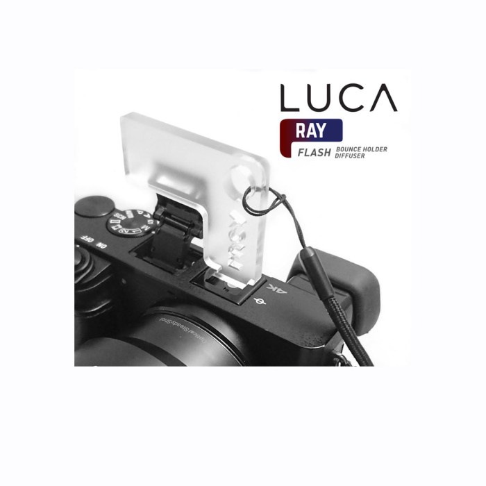 BIG SALE✨ -Luca Ray flash bounce holder diffuser for Sony/Fuji/Canon Mirrorless