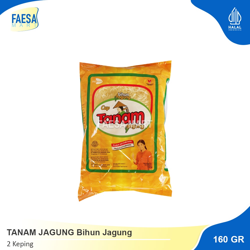 

TANAM JAGUNG Bihun Jagung 160gr (2 Keping)