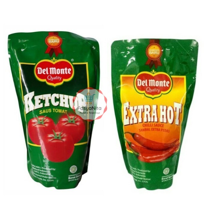 

Delmonte Saus Tomat/Sambal [1kg] - Saus Tomat - Saus Tomat - FasyAnita Mart Denpasar