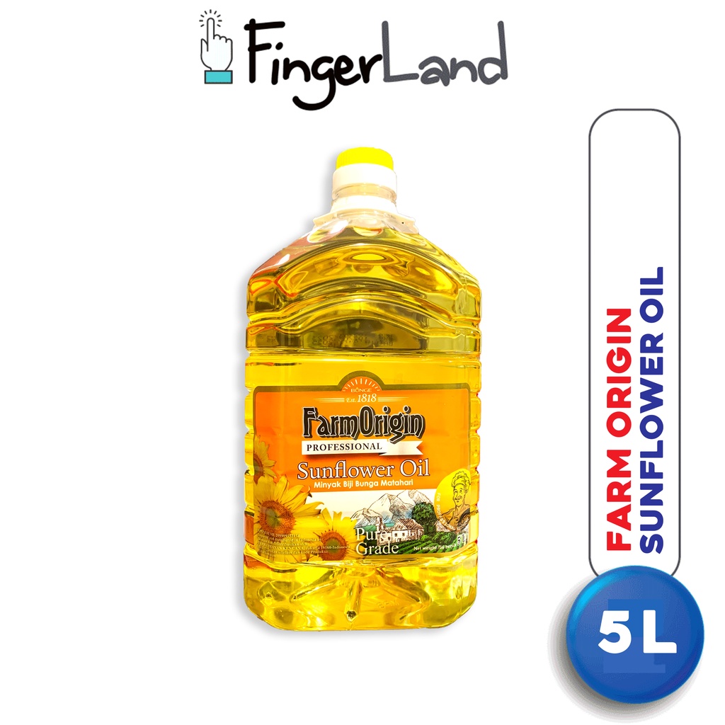 

FARM ORIGIN Sunflower Oil 5 Liter Minyak Bunga Matahari