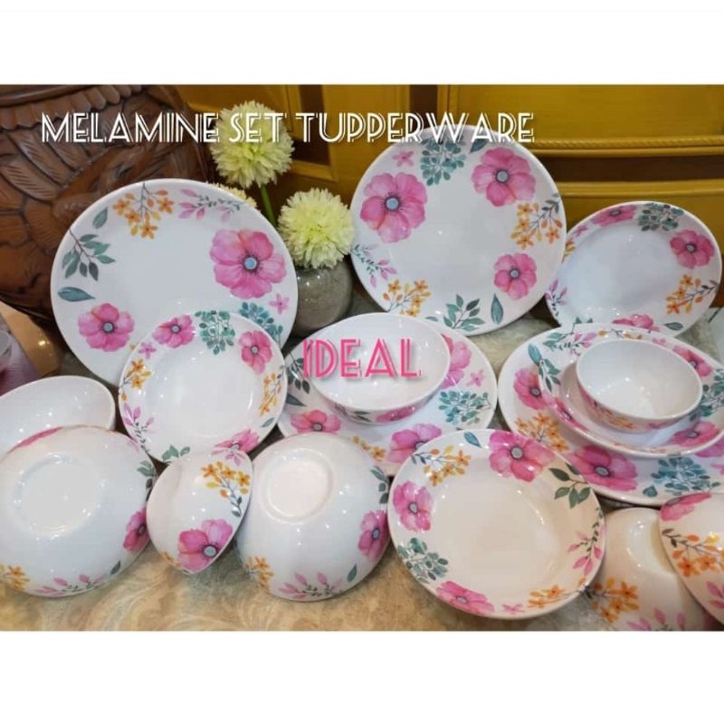 camelia melamine Tupperware/camelia soup bowl/bowl Tupperware/mangkok tupperware