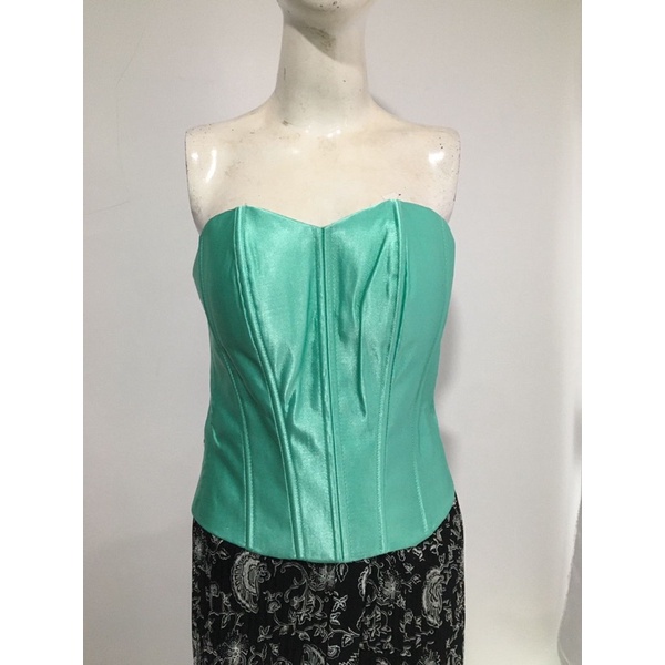 Daleman Pengantin perempuan kamisol satin bustier kamisol kemben satin