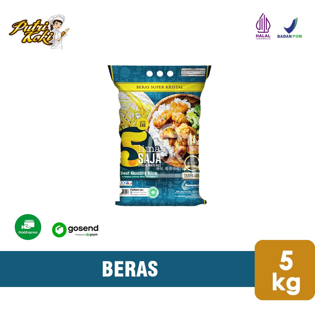 

Beras Lima Saja 5 Kg (KHUSUS INSTANT)