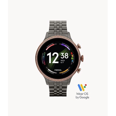 FOSSlL SMART WATCH GEN 6 GUNMETAL SATINLESS FTW6078V