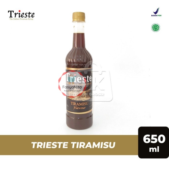 

Tiramisu Syrup Trieste / Sirup Trieste Tiramisu (Botol 650ml) - FasyAnita Mart Denpasar