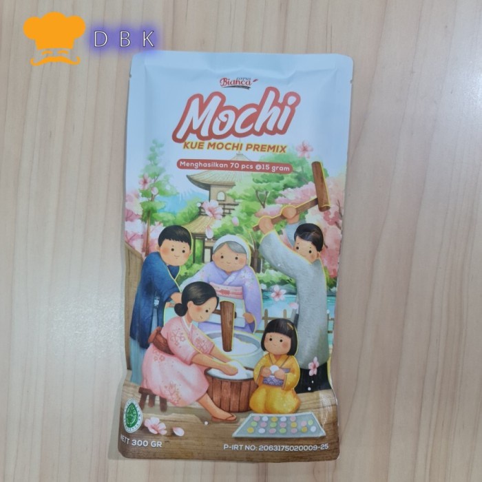 

Promo Termurah Tepung Premiks Bianca Mochi / Moci 300 gram Premix