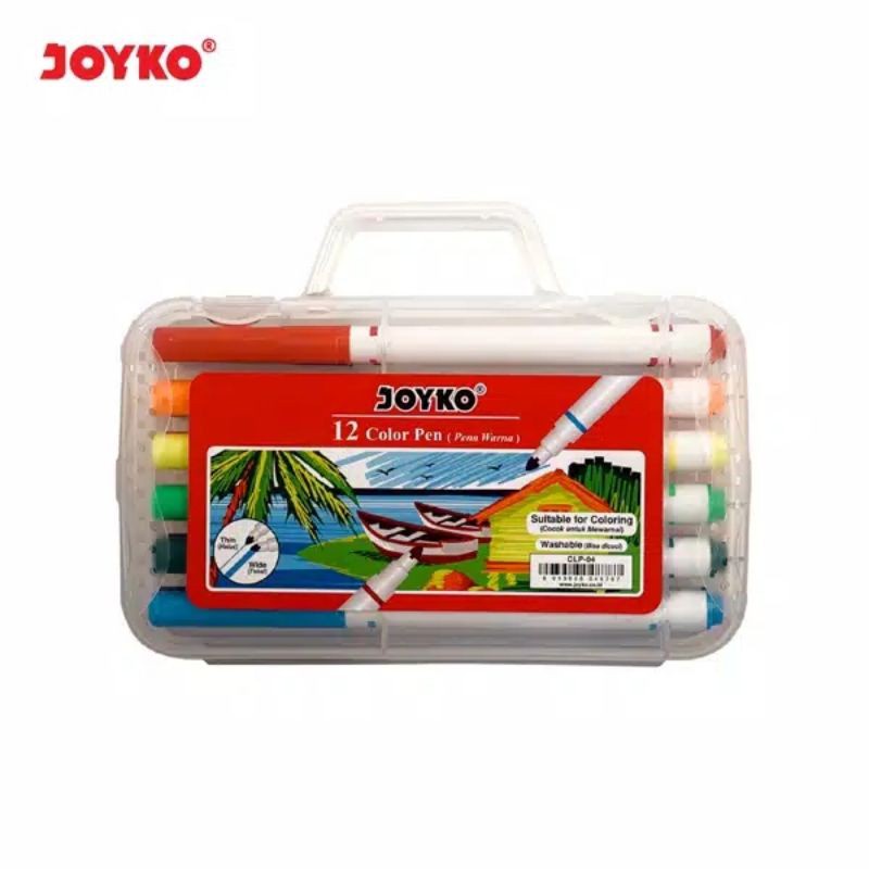 

Color Pen / Pulpen 12 Warna JOYKO CLP-04